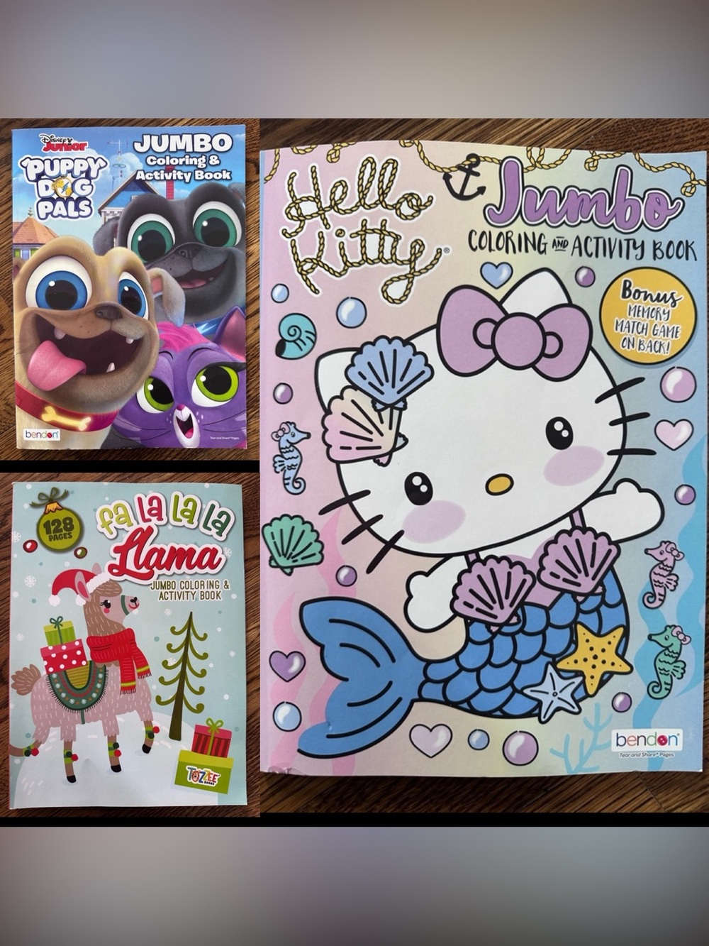 📚 Bulk Lot NEW Kids Coloring & Activity Books (Set of 3) 📚 bulk lot